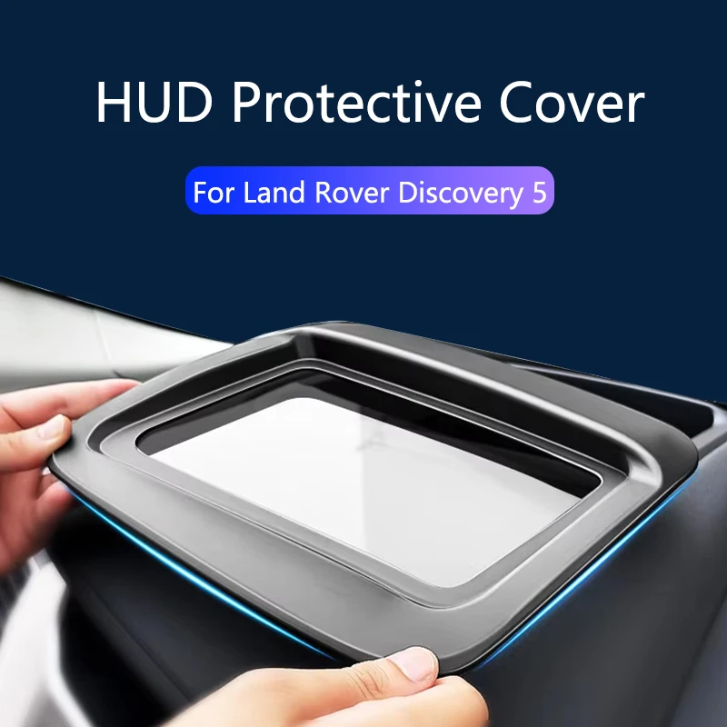 

Car HUD Head Up Display Frame Protective Cover For Land Rover Discovery 5 Range Rover Evoque 21-24 Cover Interior Accessories