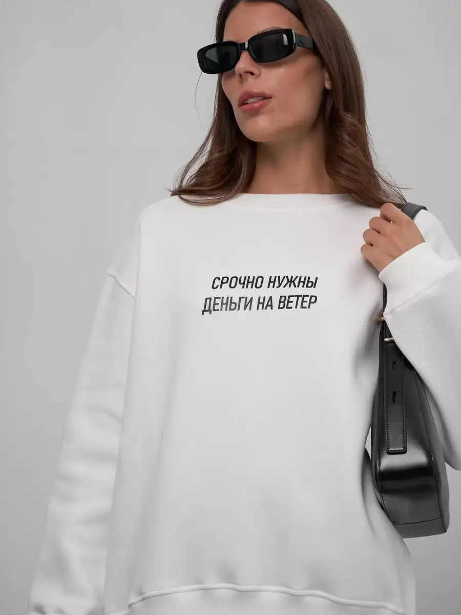 

Russian language letter print hip hop O Neck Oversize Sweatshirt Women Thin Spring 2025 Hoodies Women Loose Casual Tops