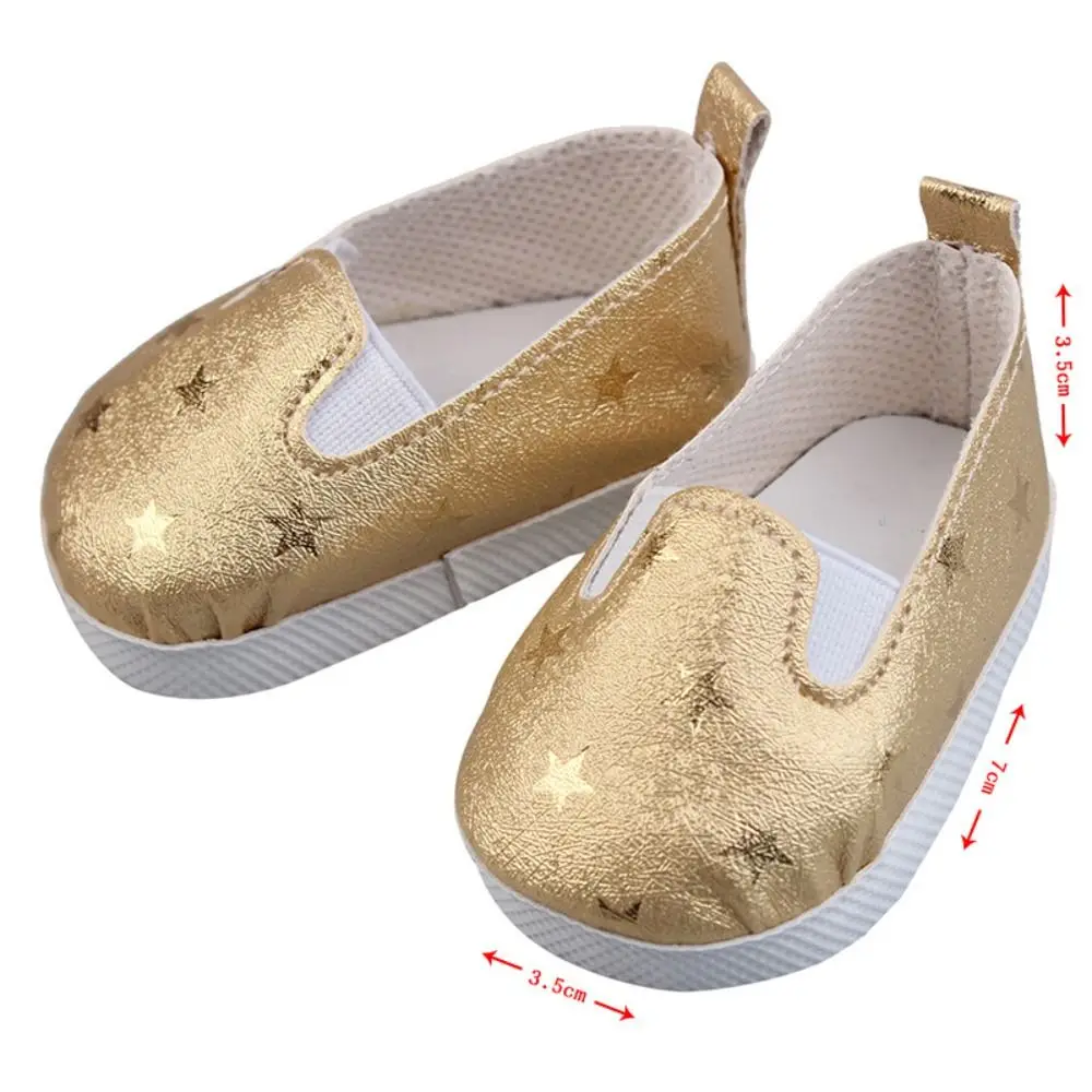 Chaussures en toile de beurre BJD pour enfants, accessoires de haute qualité, mini étoiles mignonnes, chaussures décontractées Kawaii colorées, jouet pour enfants