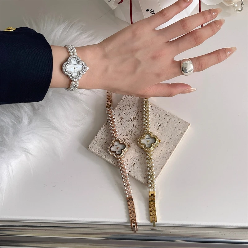 Classic trend women's watch elegant and simple 2025 waterproof quartz watch birthday gift exquisite light luxury high value