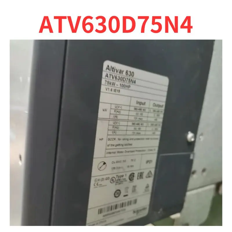 

90% new ATV630D75N4 frequency converter tested OK