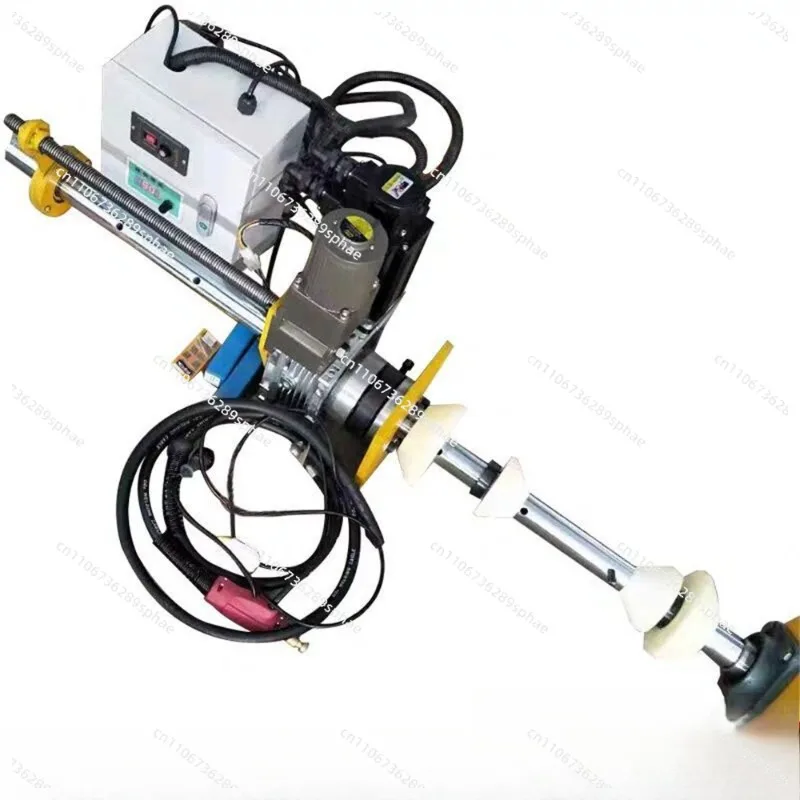 Small portable numerical control automatic boring repair welding machine