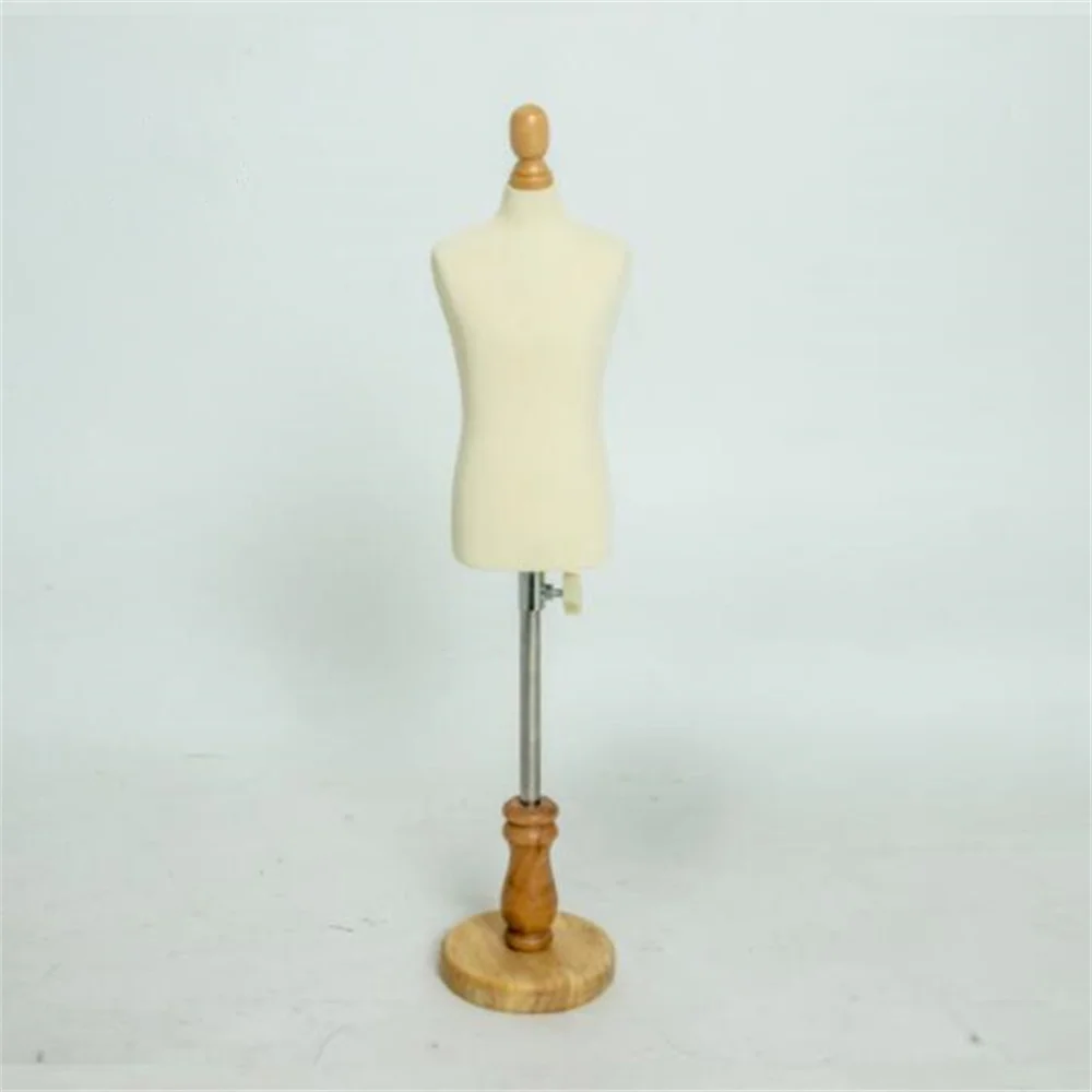 Mannequin for Female Doll Clothes, Flexible Student Sewing Scale, Jersey Bust Adjustable Rack, Mini Size, C810