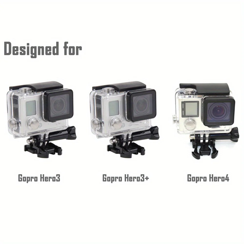 for GoPro Hero 4 3+ 3  go pro Accessories Underwater Waterproof Protective Housing Case Cover Camera Diving action camera Cover