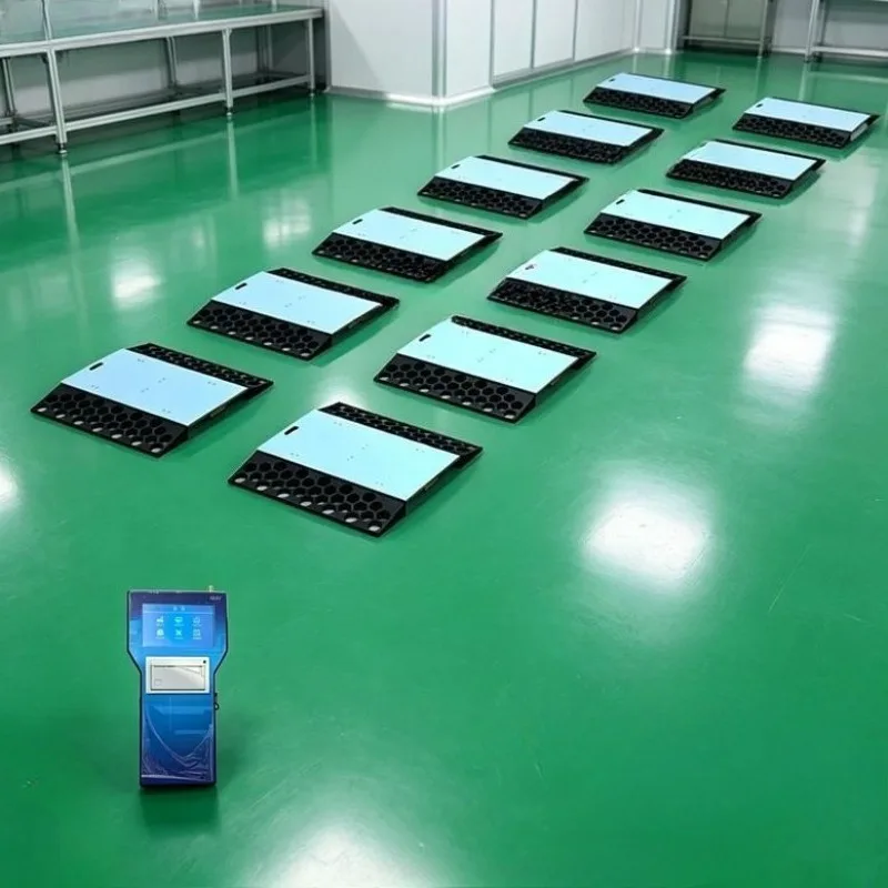 Portable split mobile weighbridge truck weighing instrument, car installation-free simple weighbridge