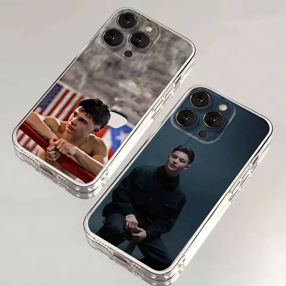 

J-Javon W-Walton Boxer Phone Case For iPhone 16,15,14,13,12,11 Plus,Pro,Max,XR,XS,X,7,8 SE,Mini Transparent Silicone Soft