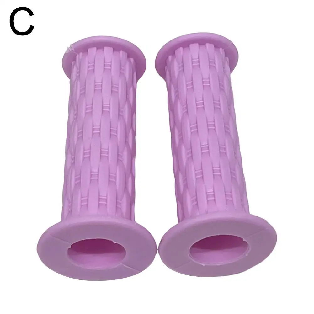 1pair Children Bicycle Handlebar Grips,kid\'s Bicycle Accessories Balance Bike Style Bicycle Grips,children\'s Braided Handle L4f2