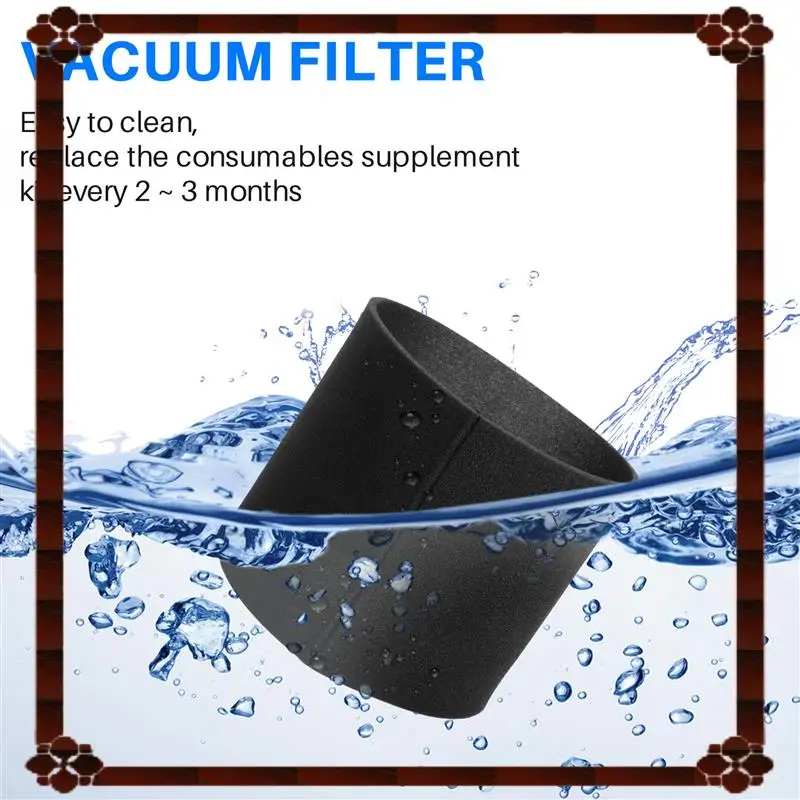 24-часовая доставка, 5 упаковок набора пенопласта 90585 VF2001, пенопластовый фильтр, подходит для большинства пылесосов Shop-Vac, Vacmaster и Genie Shop