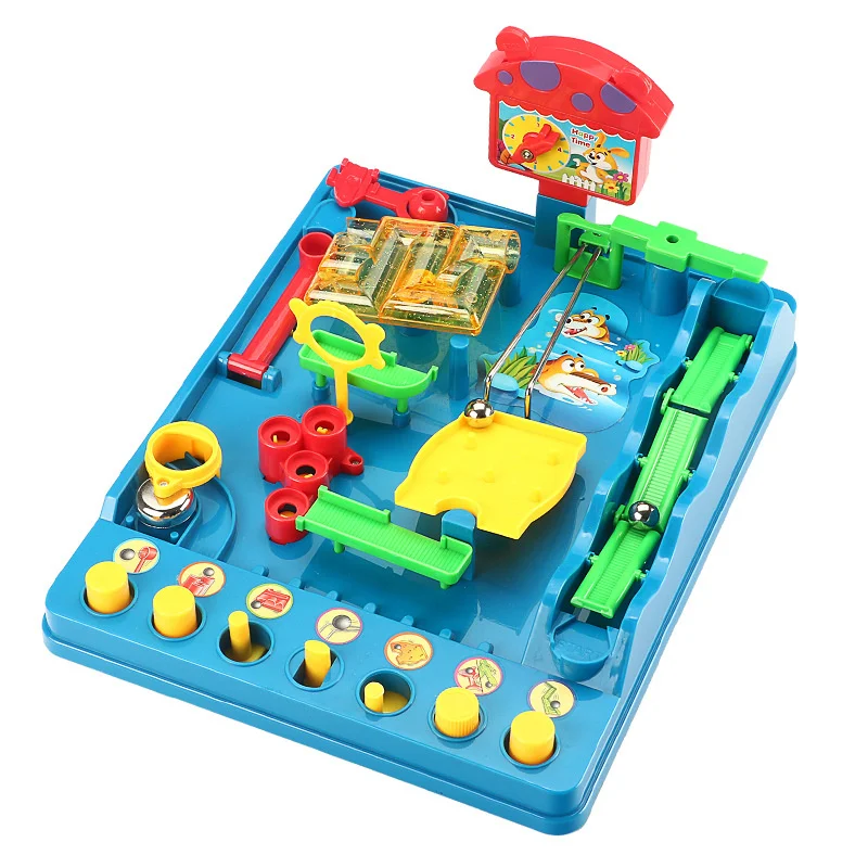 Children Intellectual Table Games Toys Water Park Maze Adventure Challenge Board Games Parent-child Interaction Gift for Kids