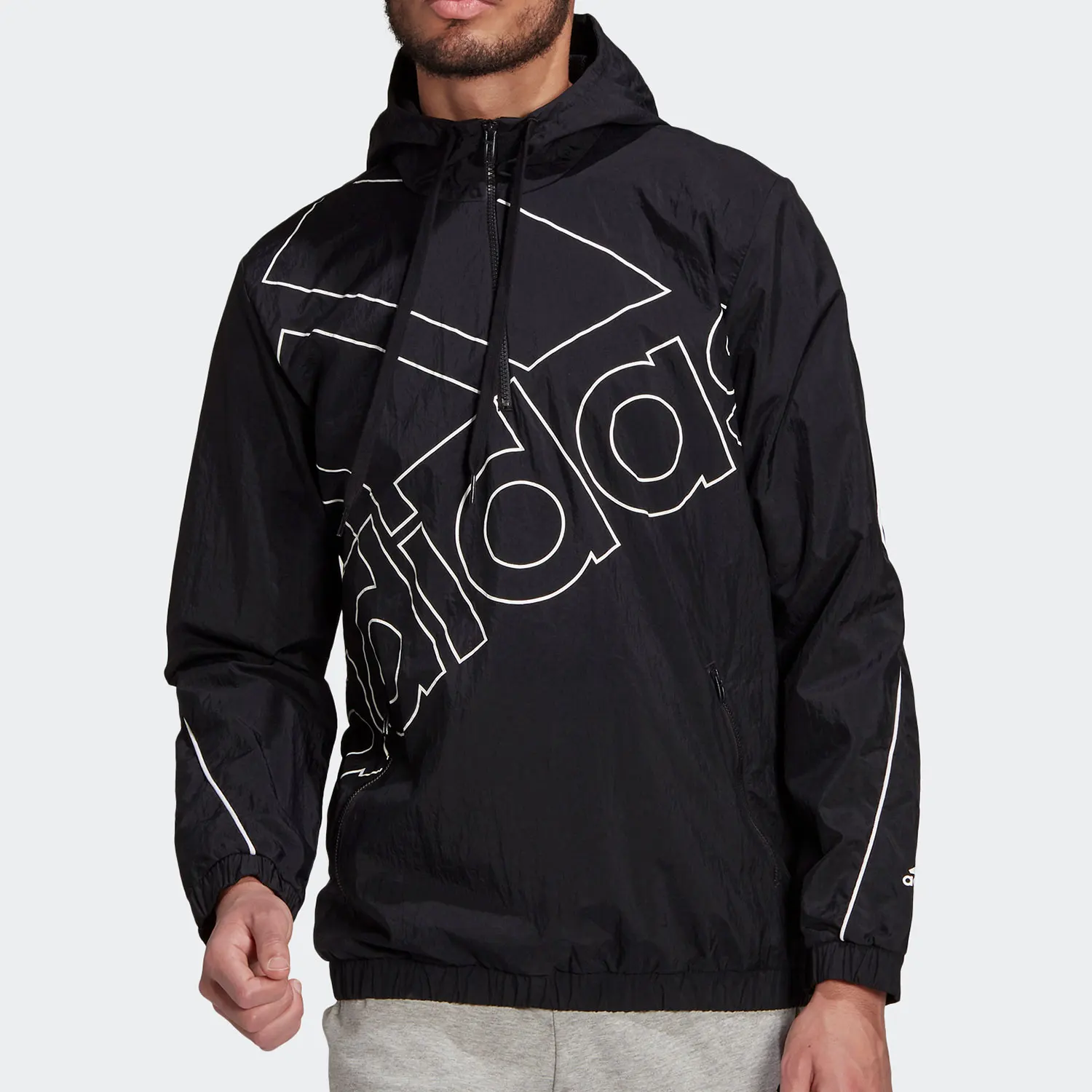 Adidas Originals New Season Men's Casual Sports Hooded Sweatshirt GK9439