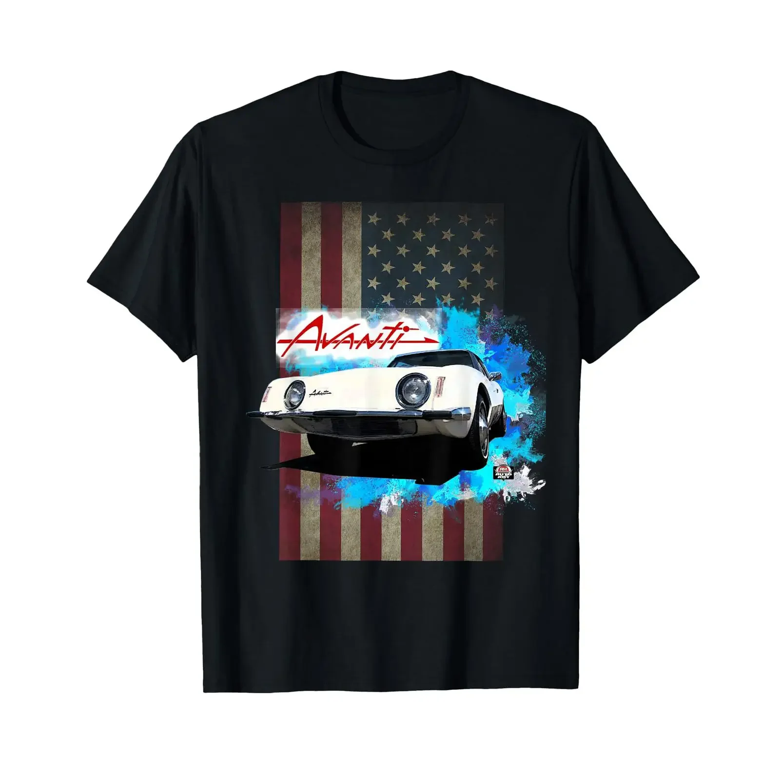 Avanti by Studebaker Americas Finest Sports Car T Shirt vintage Washed Stylish streetwear Comfortable homme Unisex Slightly