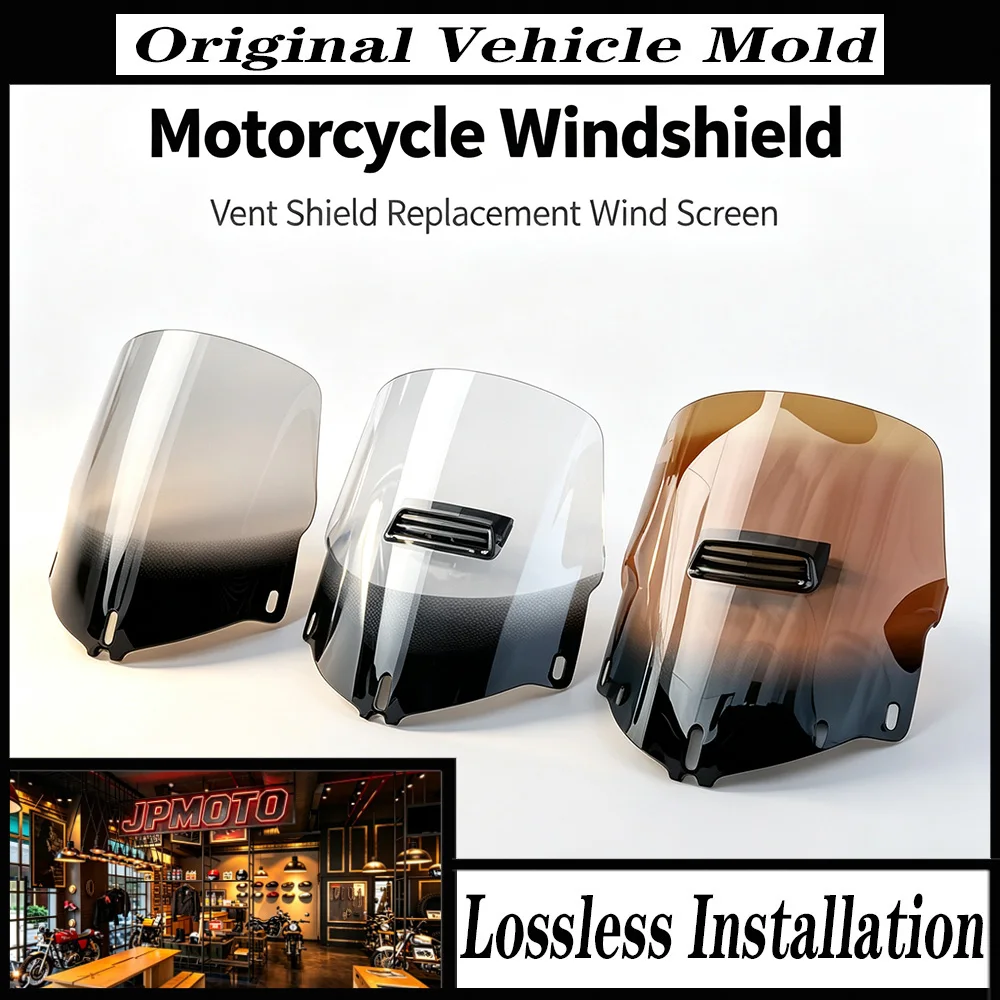 For Honda GL1800 Goldwing GL 1800 2001-2017 Motorcycle Windscreen Windshield Vented Standard PMMA Multi Accessories Kit Set
