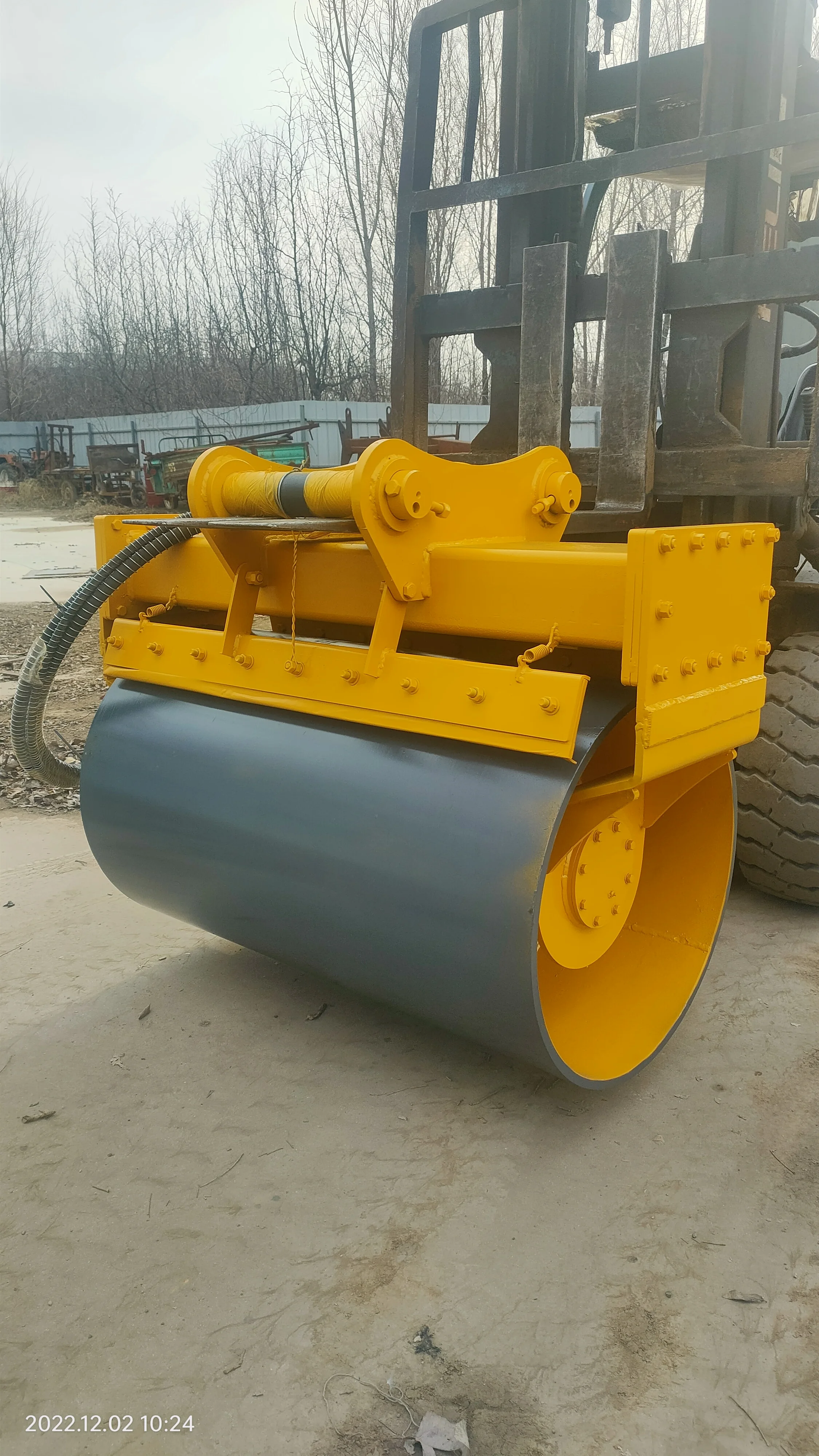 Mini Excavator Compaction Wheel 30x Plate Vib 80% Steel Drum Highway-Grade Slope Compaction Vibrator Roller
