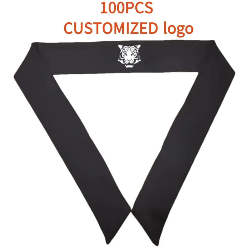 

50 шт. повязки на голову, регулируемая повязка для ниндзя, повязка на голову для тренировок, впитывающая пот, для занятий спортом, бегом, теннисом, футболом