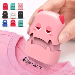 Selo personalizado com o nome do bebê, para crianças, sem fade, seguro, para roupas de estudante, diy