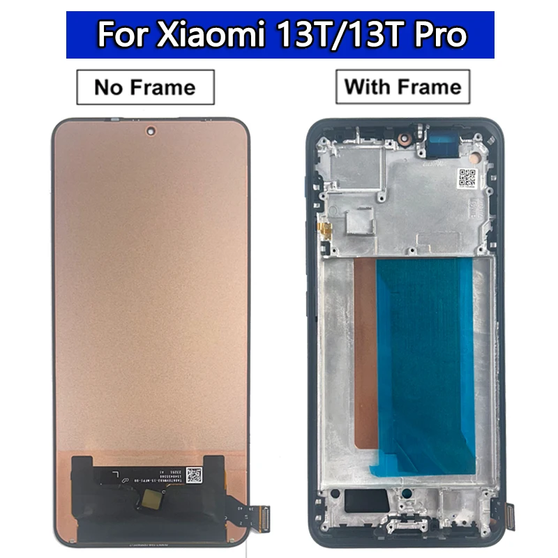 New AMOLED Display For Xiaomi 13T Pro LCD Display Touch Screen