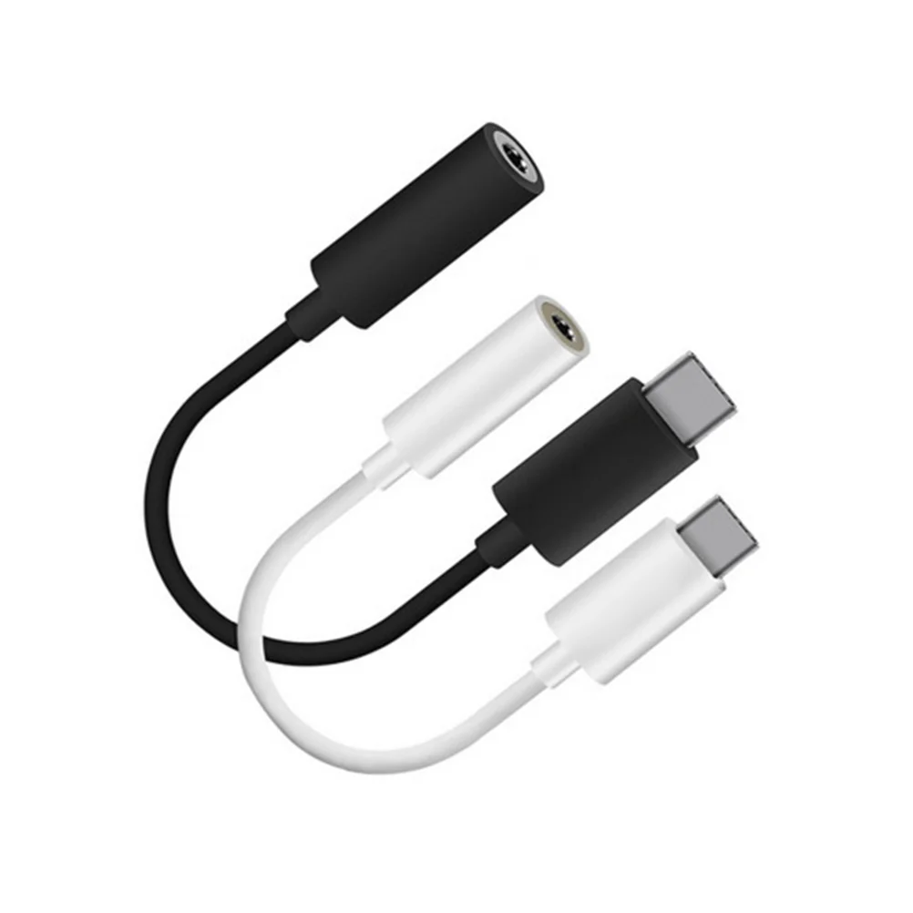 Type-c Adapter for Headphone Jack USB-C to 35 AUX Audio Female Earphone 35mm Cable