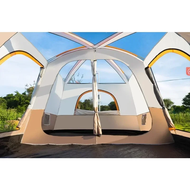 Wholesale Outdoor Windproof Family Camping Tent Portable Tent For Camping Hiking