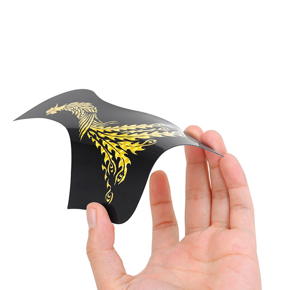 

10Pcs Acoustic Guitar Pickguard Folk Replacement Protective Board Scratch Resistant Lightweight Design Guitar Parts Protector