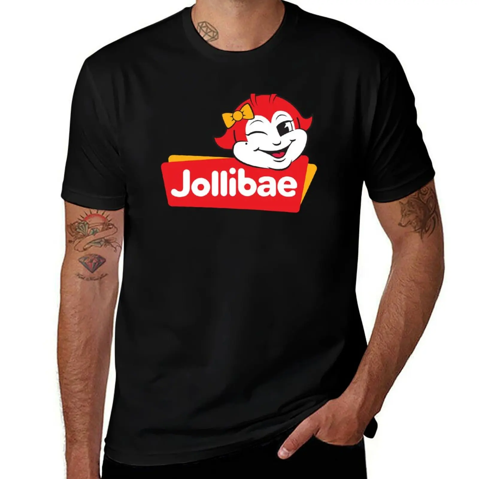 

Jollibae T-Shirt man t shirt cotton cotton t shirt pack t shirts for man graphic tees T-Shirt