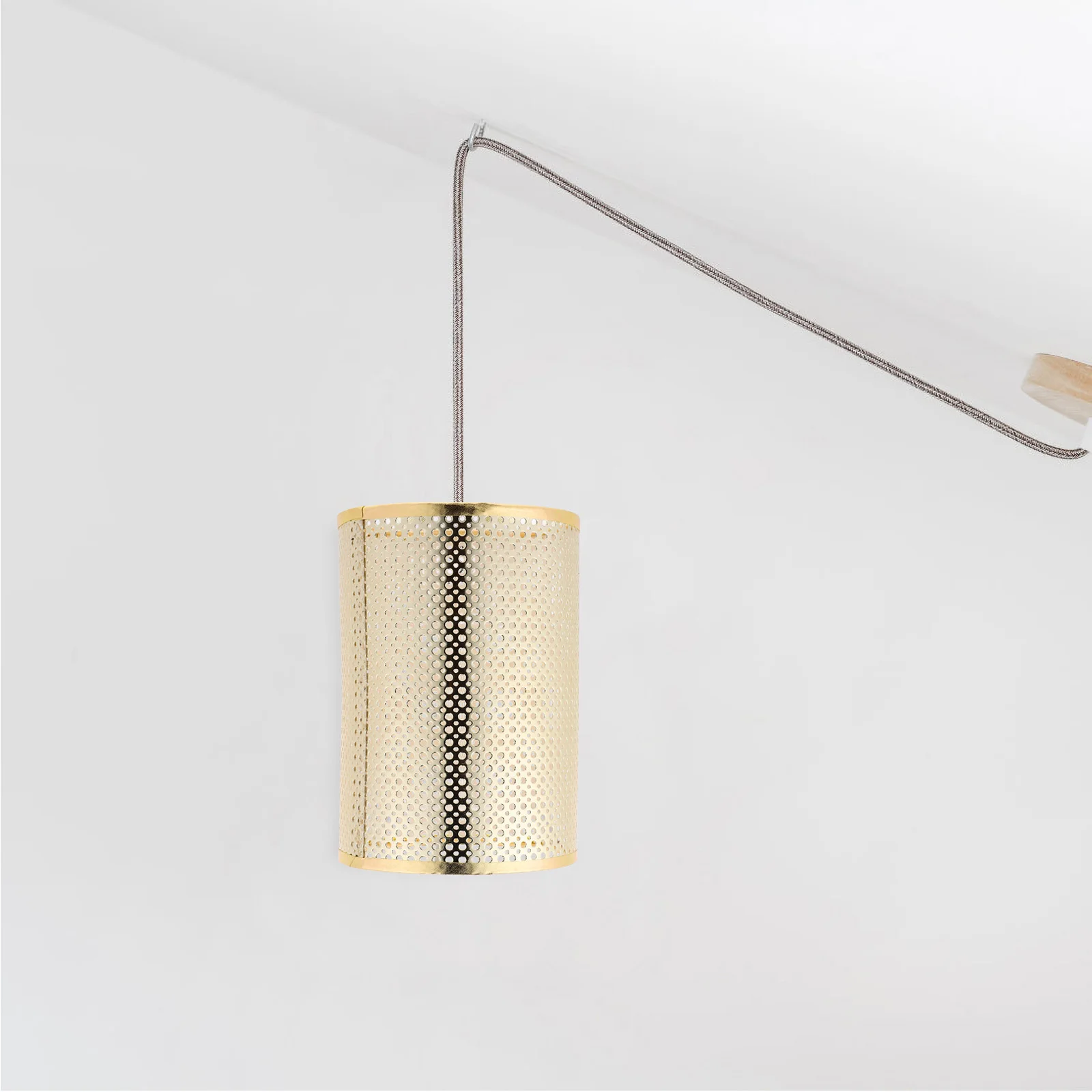 

Rattan Bamboo Lamp Shade E27/E14 Modern Woven Floor Table Lamp Cover Durable Drum Light Holder For Living Room Bedroom