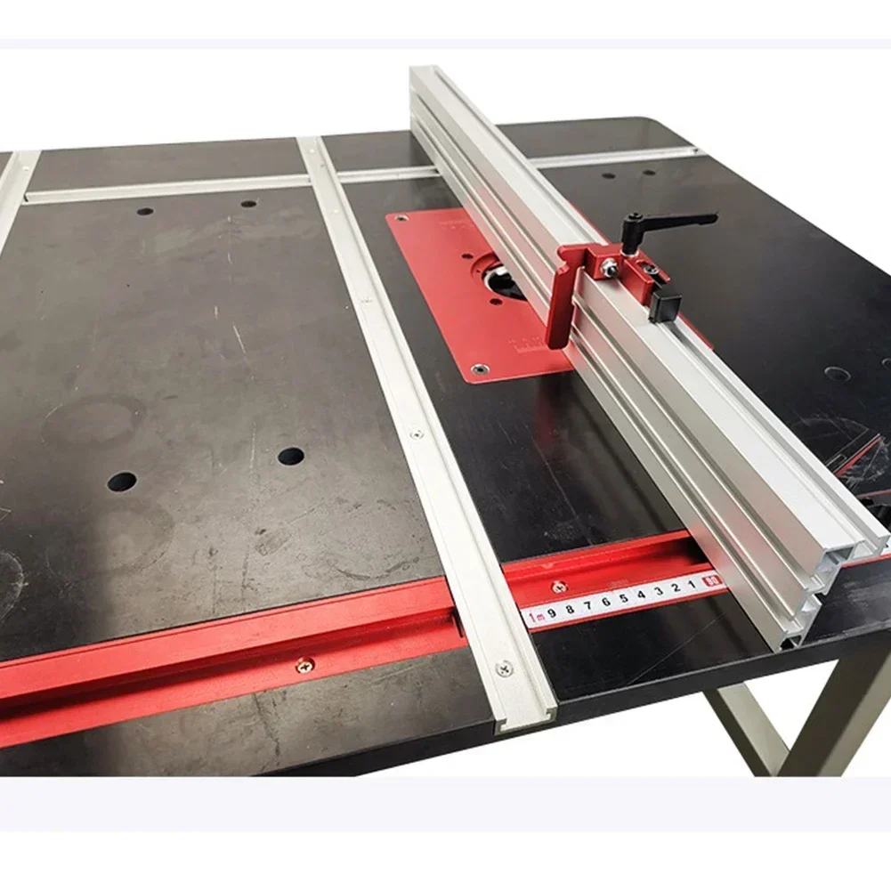 T-Rail 75 Type T-Slot T-Track Router Fence Aluminium Woodworking Backer Saw  For CNC Table Saw Router Table