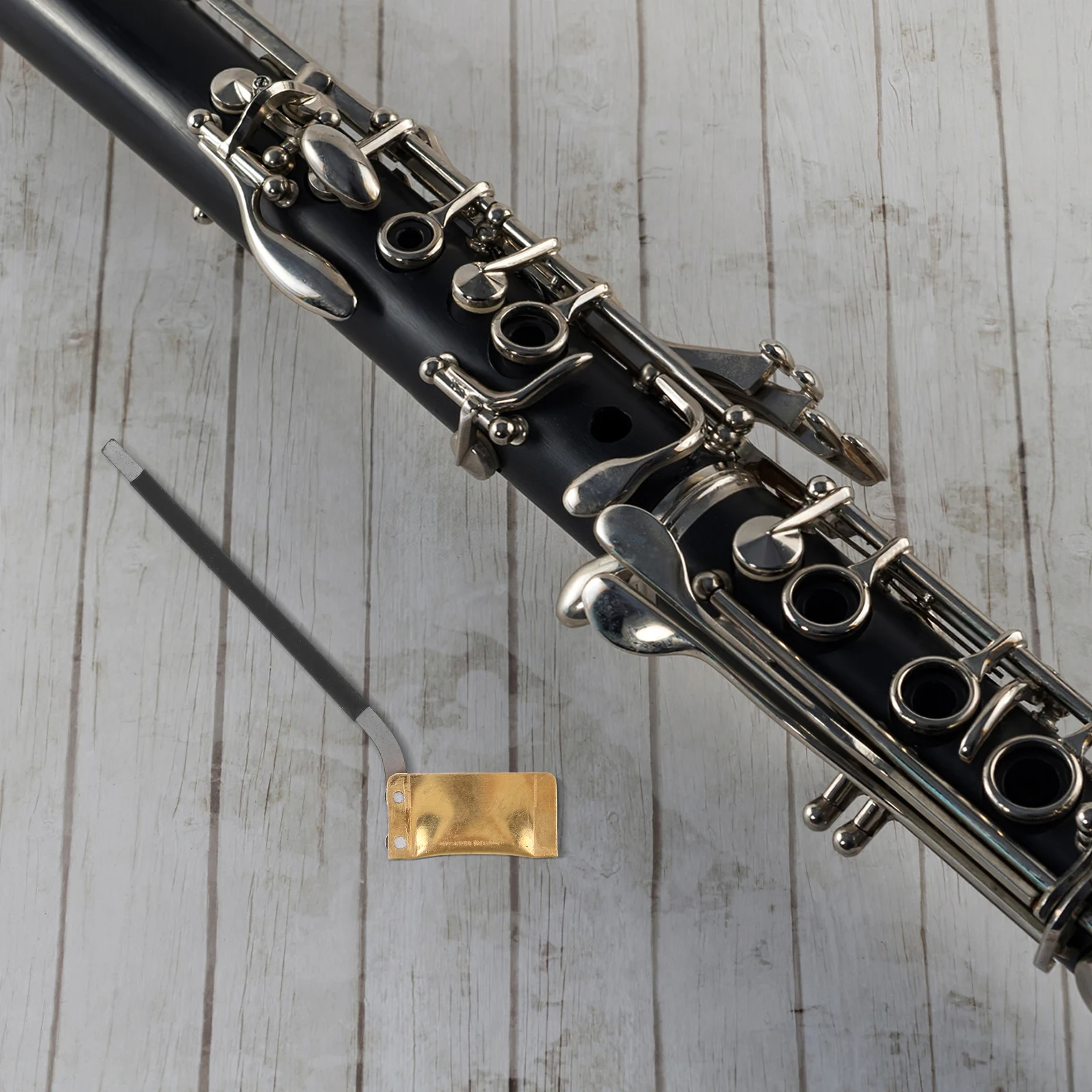 

Musical Instrument Reed Shaping Clip Durable Brass Mouthpiece Fastener Suona Clarinet Wind Supply Bamboo Ligatures