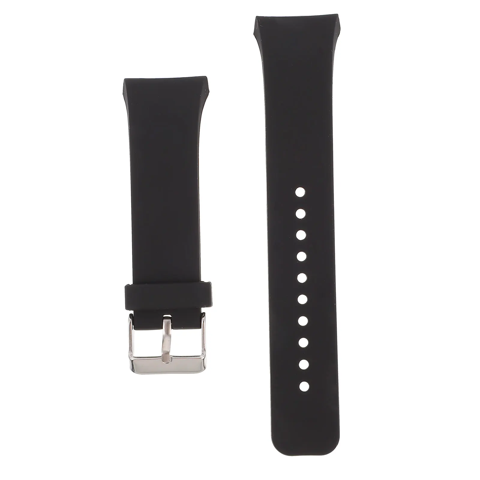 

Silicone Watch Strap Sturdy Lightweight Skin-Friendly Watchband for Sports Travel Meeting Replacement for Smartwatch
