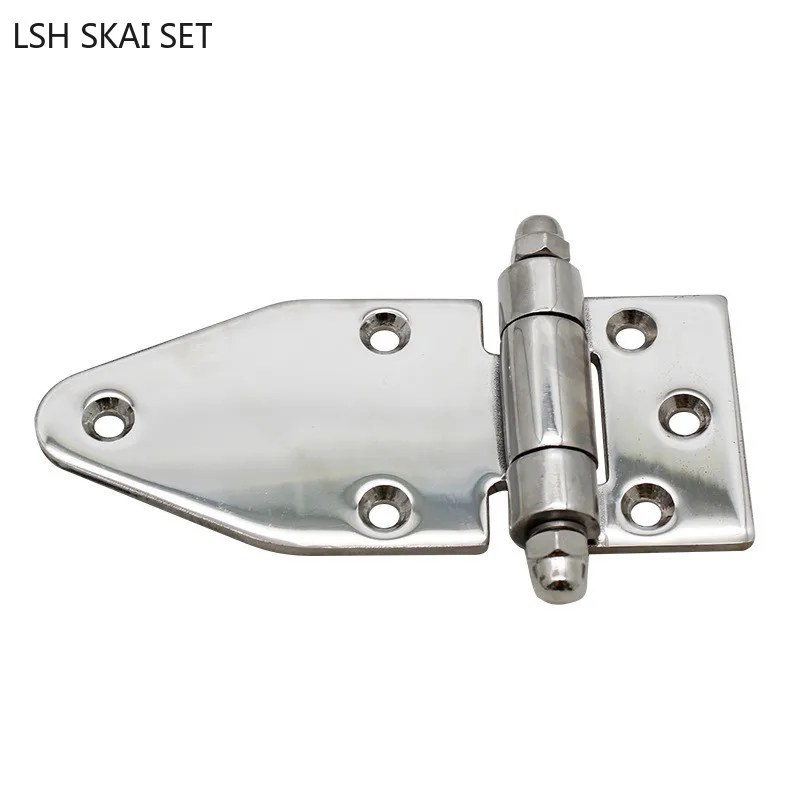 

1pc Heavy Industrial Oven Electric Box Folding Hinge Stainless Steel Hinge Freezer Car Caravan Door Hinges Hardware Mechanical