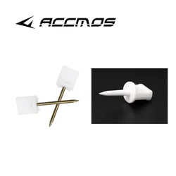 12/20/50pcs Plastic/Metal Archery Target Nail Bow and Arrow Archery Shooting Target Pins Fixed Target Paper Acc