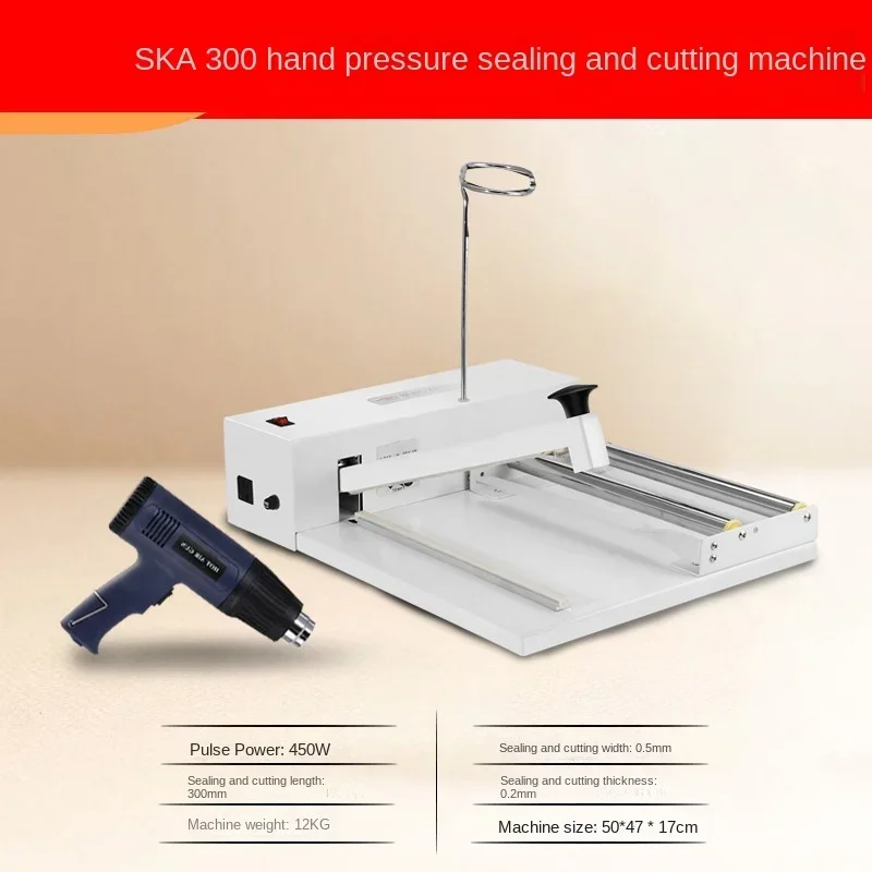 Shrink Machine Manual Pressure Pof Heat Shrink Film  Small Household Commercial Book Sealing Machine Packaging Machine