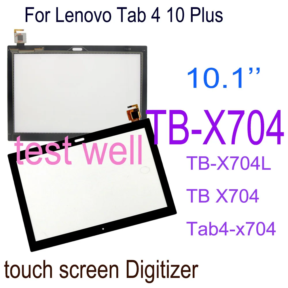 NEW 10.1 INCH For Lenovo Tab 4 10 Plus TB-X704 TB-X704L TB X704 Tab4-x704 Touch Screen Digitizer Glass Panel Sensor Replacement