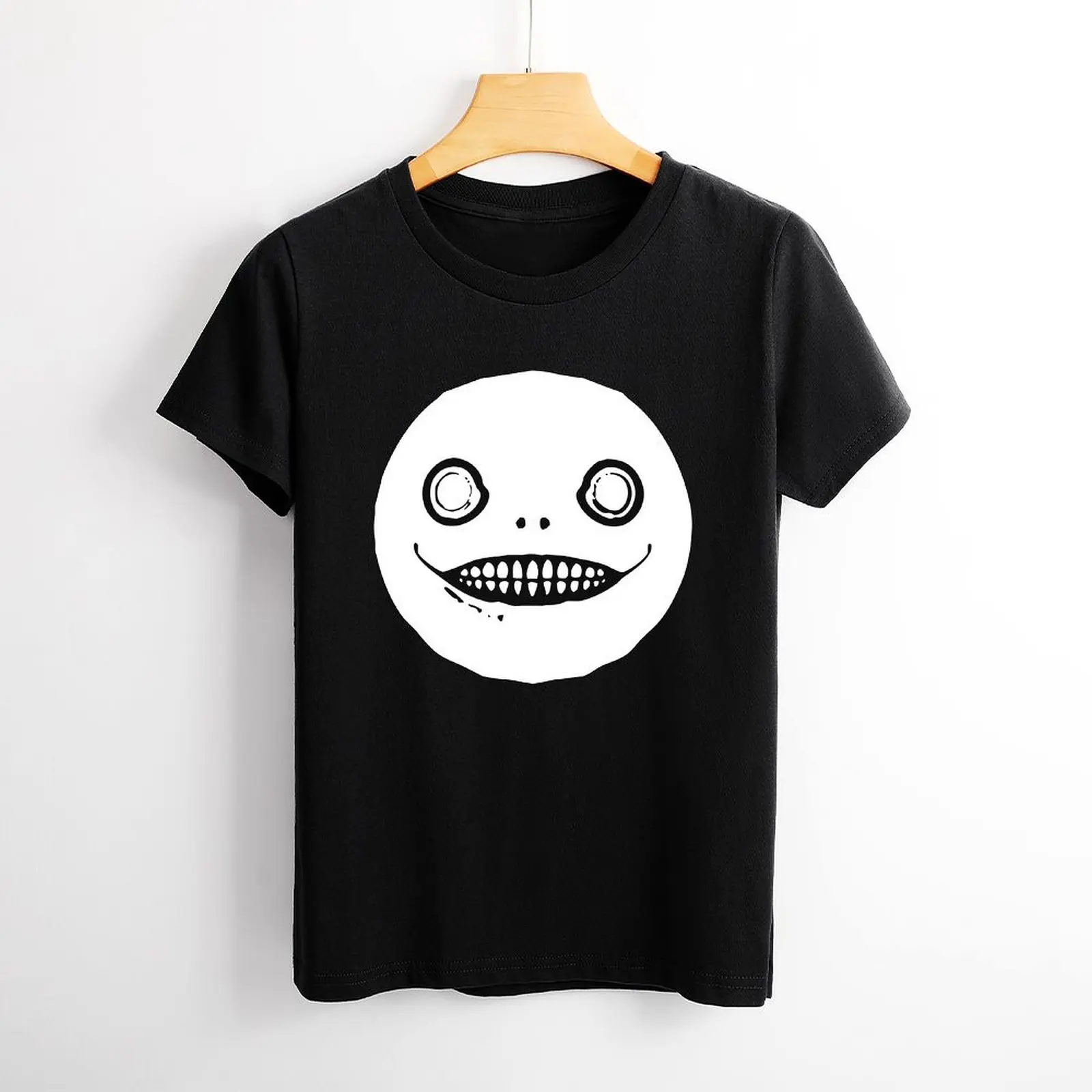 

Emil Weapon Nier Automata Shirt Essential Fashion Streetwear Movement Novelty High Quality Home T-shirts Eur Size