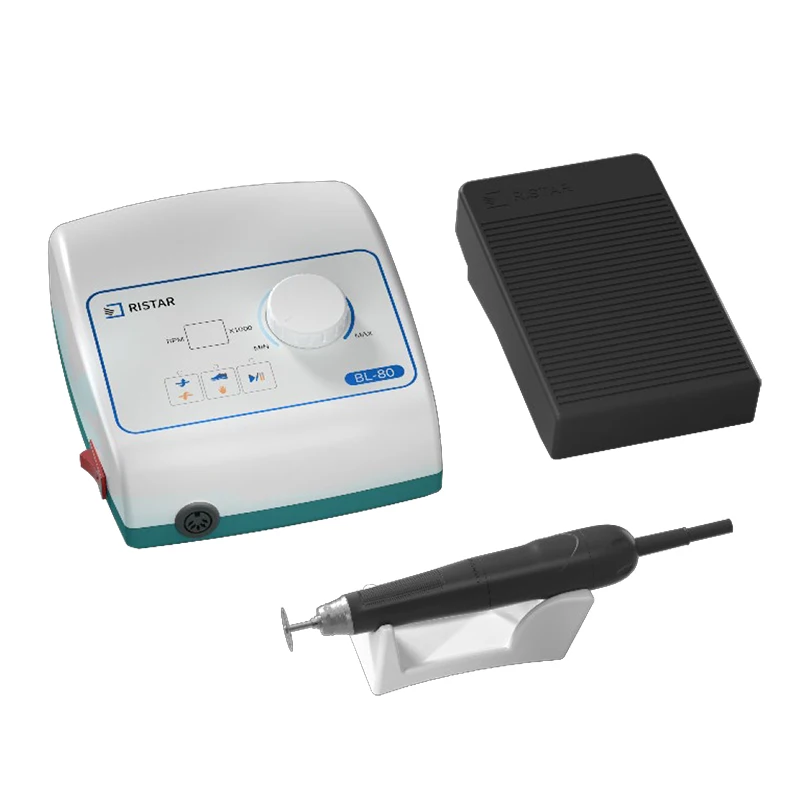 Brushless Micromotor Dental Lab Handpiece 50K RPM High-Speed Motor for Dental Lab Precision Dental Tools
