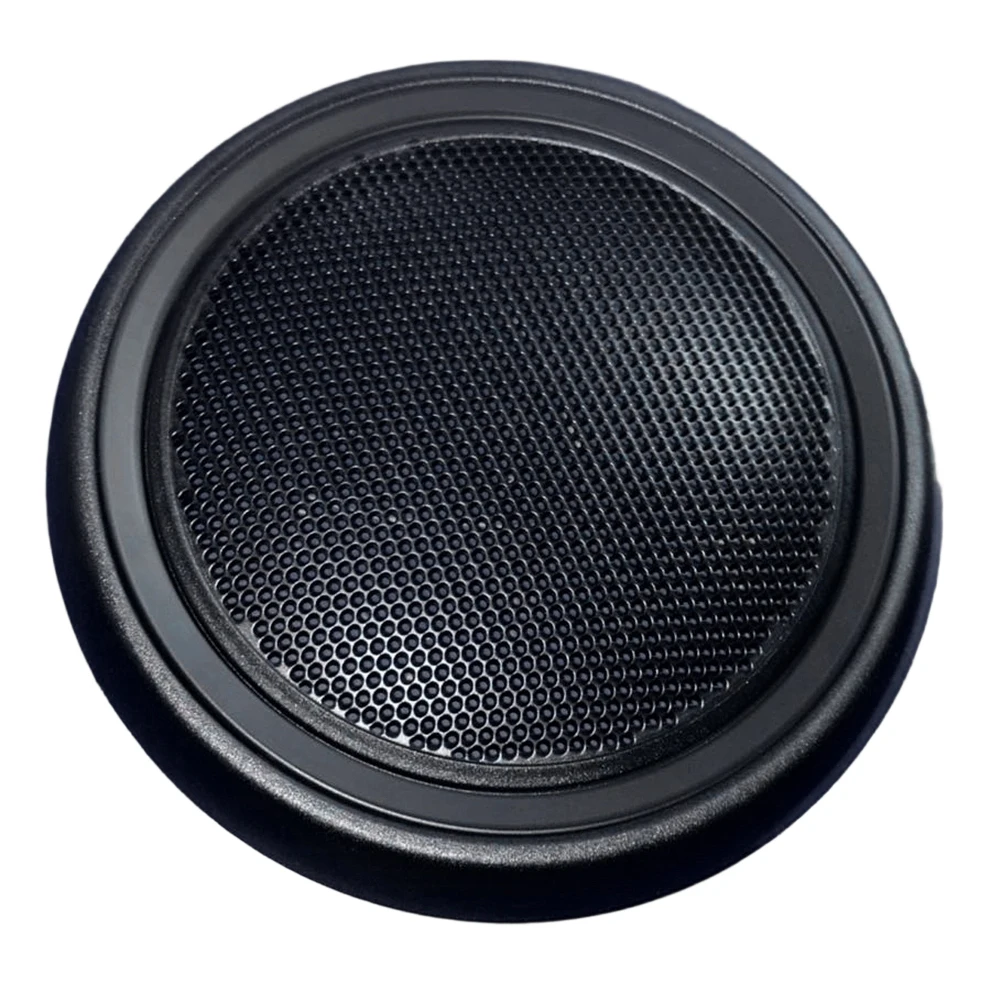

Black Electroplated ABS Speaker Cover Electroplated Grille Interior Upgrade Protective Speaker Cover For MINI Hatchback R56