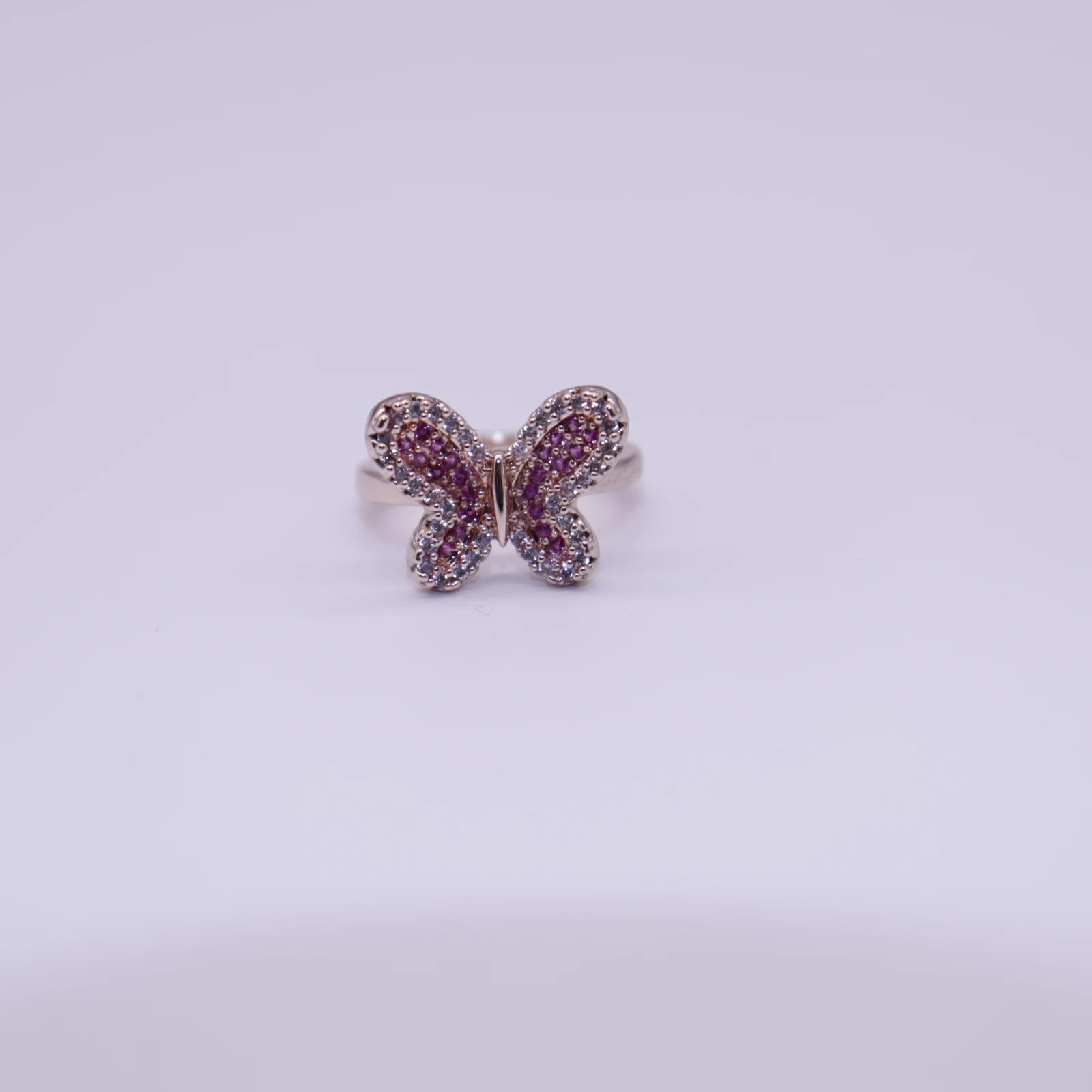 Butterfly Shaped Finger Ring for Kids Baby Girls Toddler Party Wear Gift