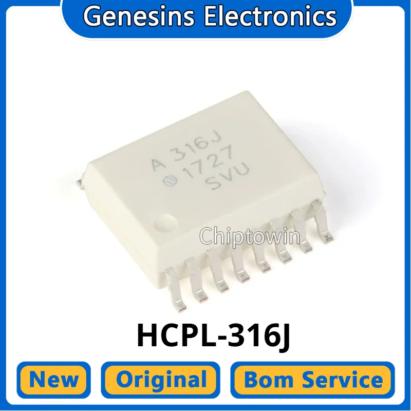 Original HCPL-316J SOP16 A316J IGBT driver optocoupler HCPL316J WN7