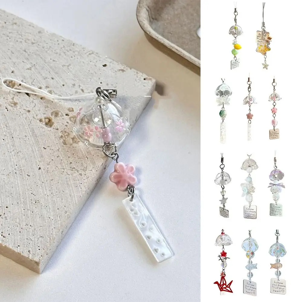 

Beaded Design Lemon Keychain Green Lemon Wind Chimes Persimmon Keychain Charm Charm Pendant Wind Chime Keychain Key Ornament