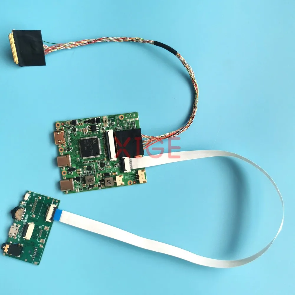 

Плата контроллера драйвера для BT140GW02 V.5 BT140GW03 V.2 USB-C Mini-HDMI TYPE-C Экран ноутбука 1366x768 40-контактный LVDS 14 "комплект DIY