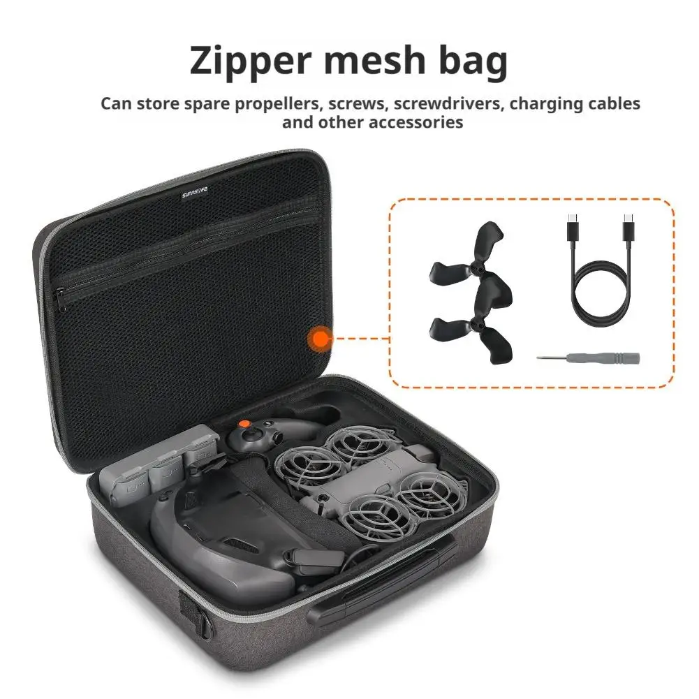 

Портативный чехол-сумка для пульта дистанционного управления DJI RC 2, пылезащитная сумка на одно плечо для DJI Neo, аксессуары для дронов