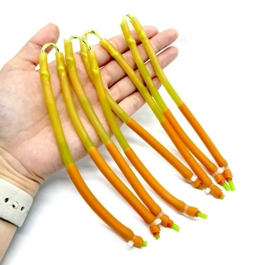 1/3/5pcs Slingshot Elastic Band Rubber Band Latex Powerful Catapult Replacement Outdoor Hunting Shooting Pulley Slingshot Rubber