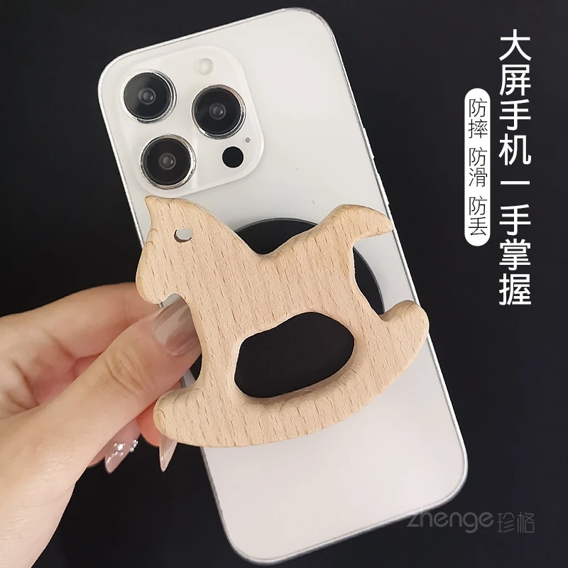 

China-Chic Style Stereoscopic Pony Mobile Phone Bracket, Adhesive Desktop Drama Chasing and Fall Prevention