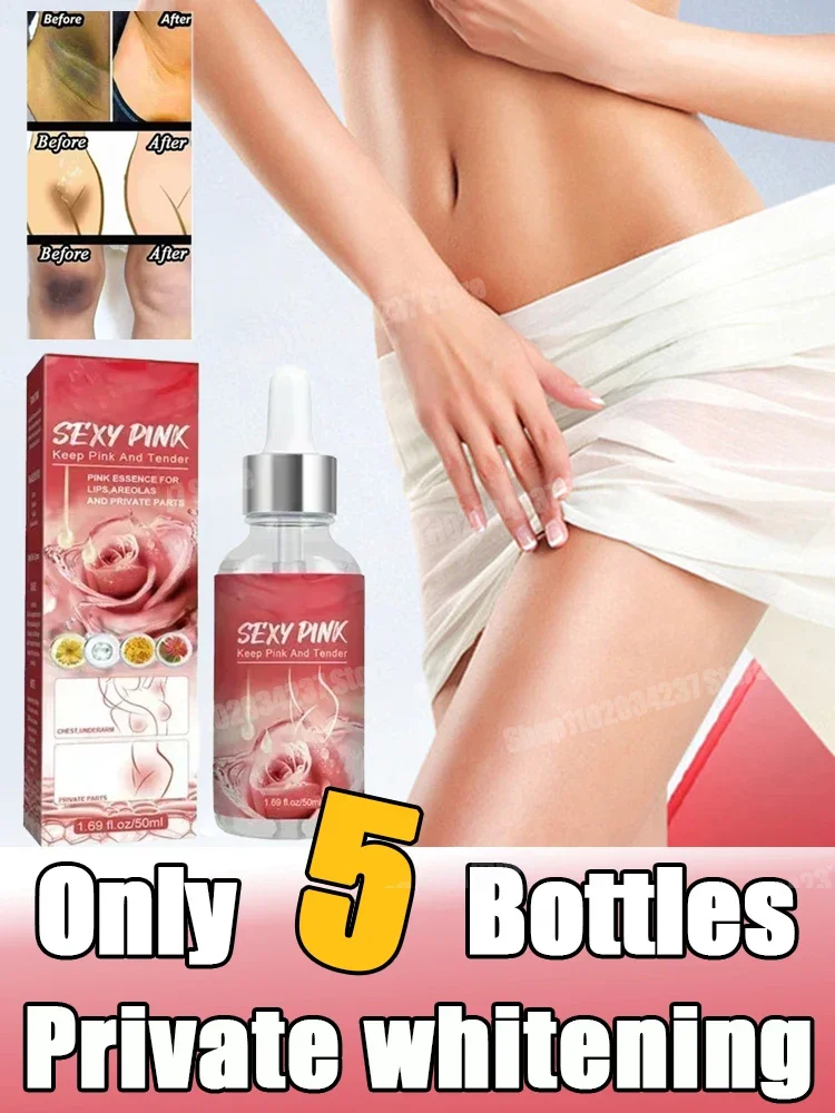 

Pink Sexy Women Essence For Lip Areolas Private Parts Tender Remove Intimate Melanin Skin Care Whitening Dark Spot Body Serum