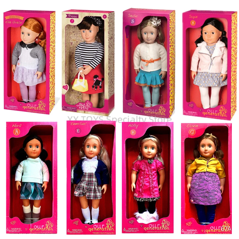 

Our Generation Dolls Fashionable and Fun 18 In Doll Sadie Ayla Sienna Dressable Dolls Girls Play House Toys Birthday Present