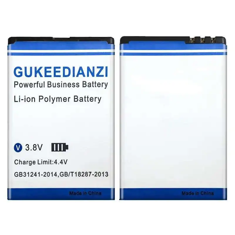 3200mAh Long-Lasting For Nokia BL 5J 5230 5232 5800 5900 C3 N900 X6 X9 BL 5J Mobile Phone Battery BL-5J