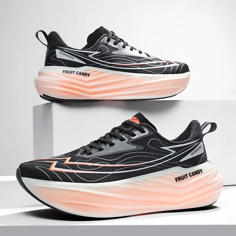 

Functional professional running shoes with multi-layer gradient midsole, trendy and versatile, student party daily casual sports