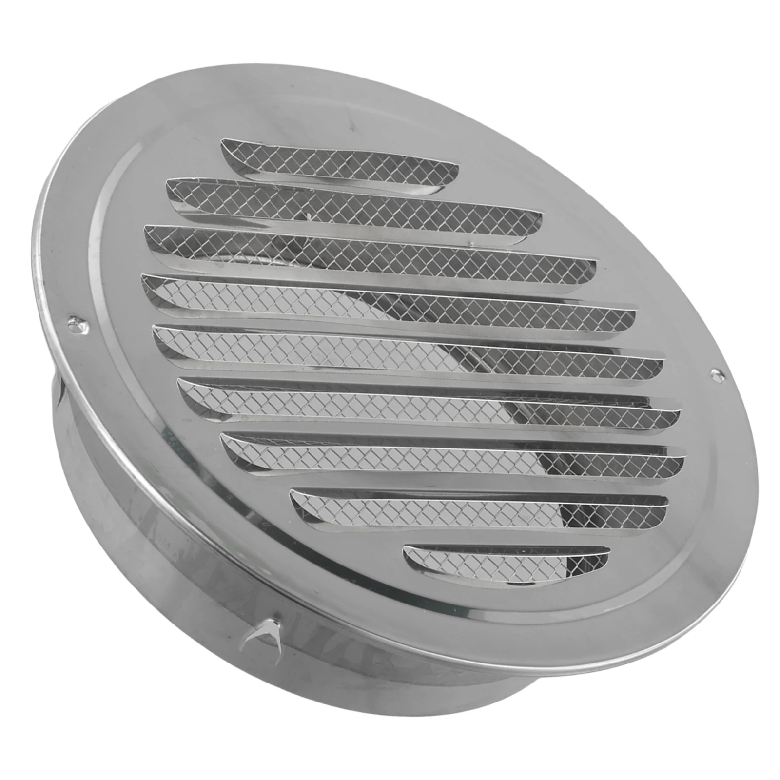 

1 Piece 70-300mm Round Stainless Steel Vent Grille Insect Proof Range Hood Exterior Wall Duct Ventilation Tools