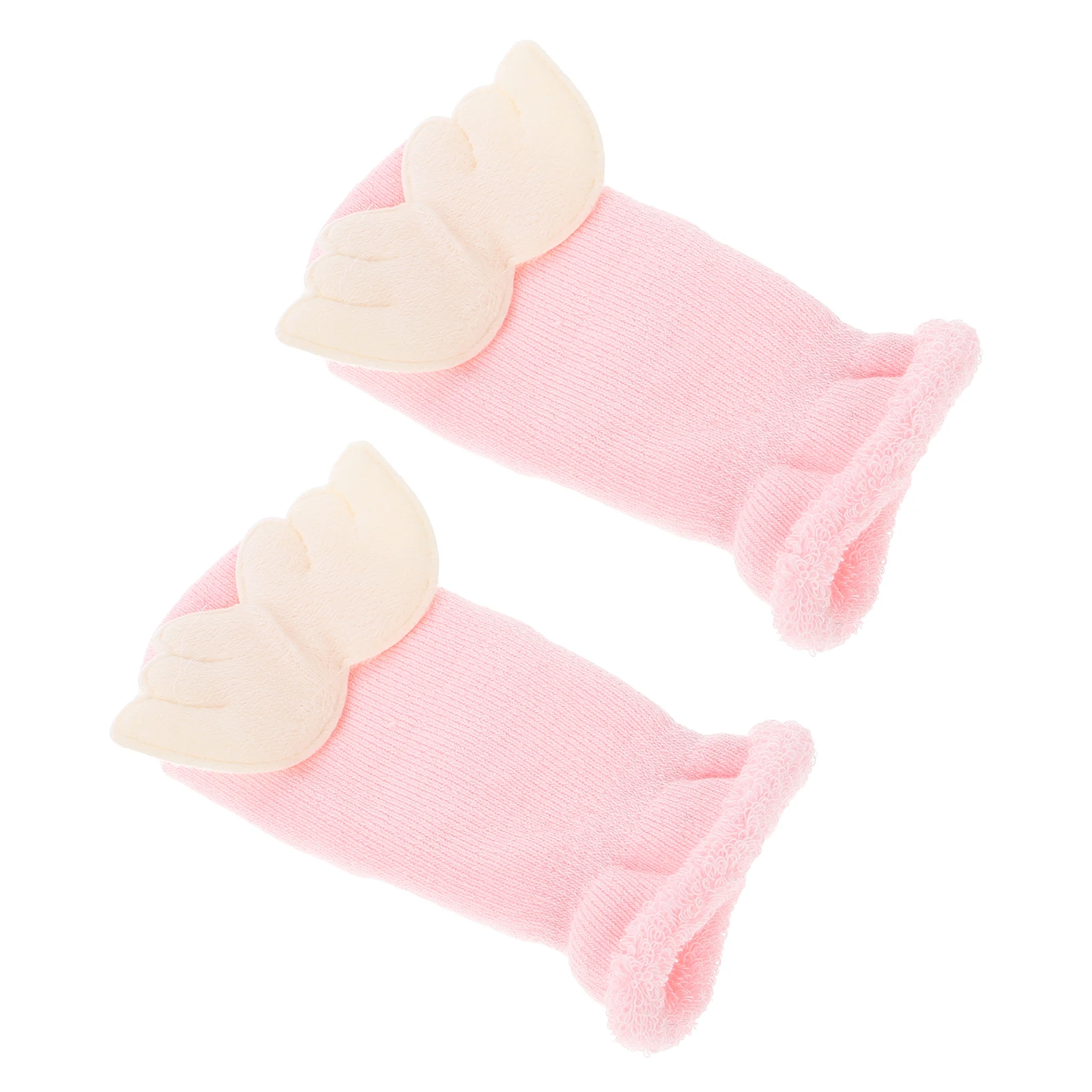 

Newborn Baby Fuzzy Cashmere Anti Slip Rattle Socks for Boy Girl Soft Cozy Non Slip Floor Socks Toddler Winter Fall Infant