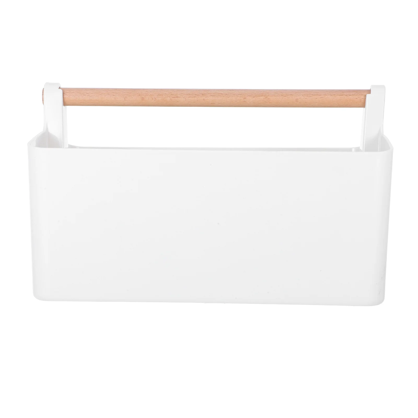 

Portable Craft Basket Tote Handle Large Adjustable Dividers Organizer for Art Supplies Makeup Brushes Office Desk Storage Holder