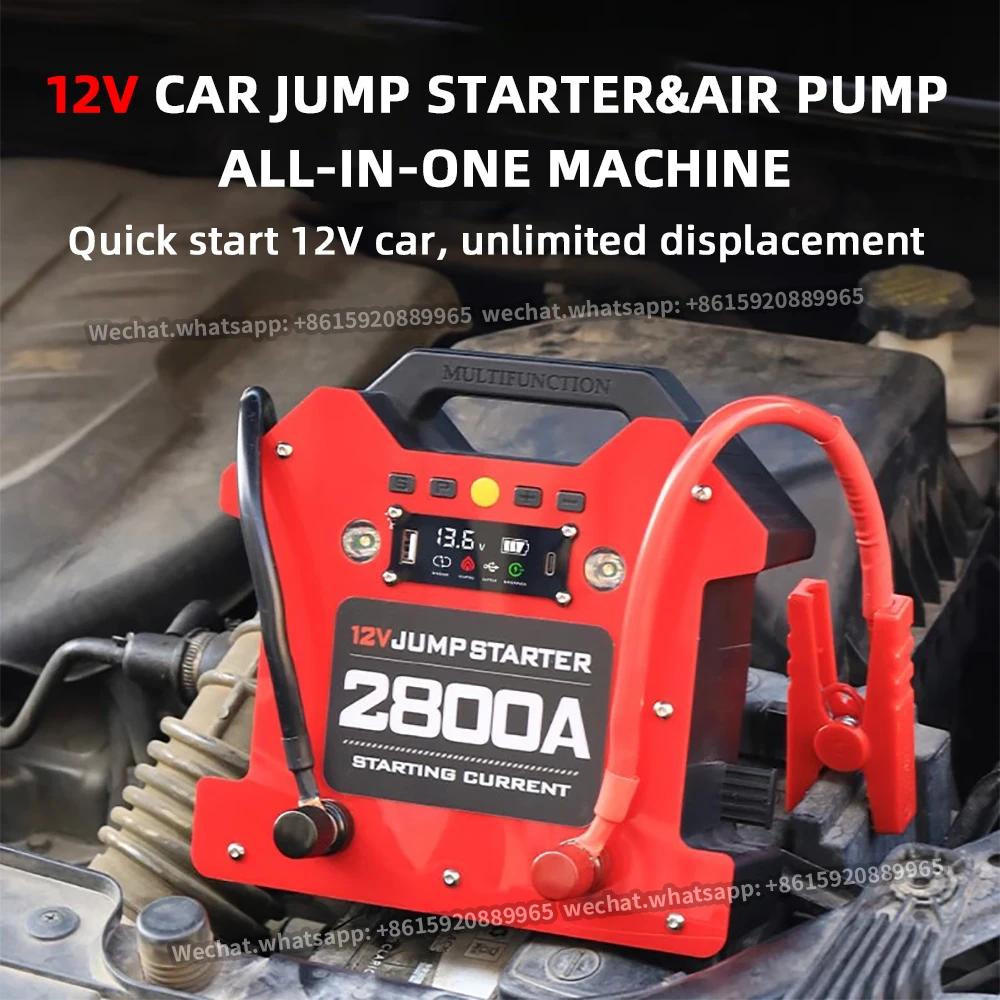 Wujiang Automobile Diesel Vehicle Reverse Charging Emergency Starting Power Supply Emergency Power Start Battery Jump Starter